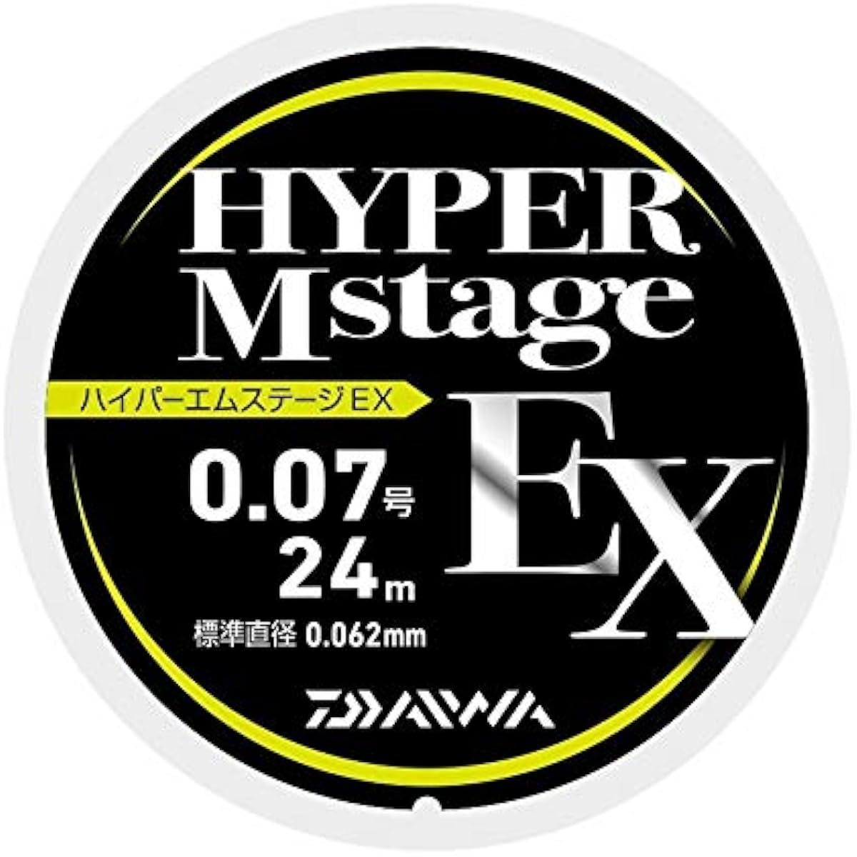 DAIWA Metal Line Hyper M Stage EX 0.05-0.15 12/24m Lime Green