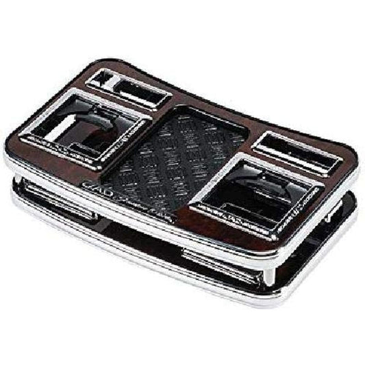 DAD Garcon D.A.D Front Center Table Square Dark Wood E51 Elgrand Late Monogram DU436-13