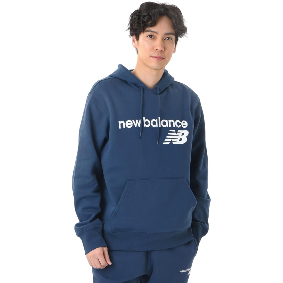[New Balance] Core Fleece Hoodie (MT03910) Men's Sweatshirt, Fleece-lined Hoodie