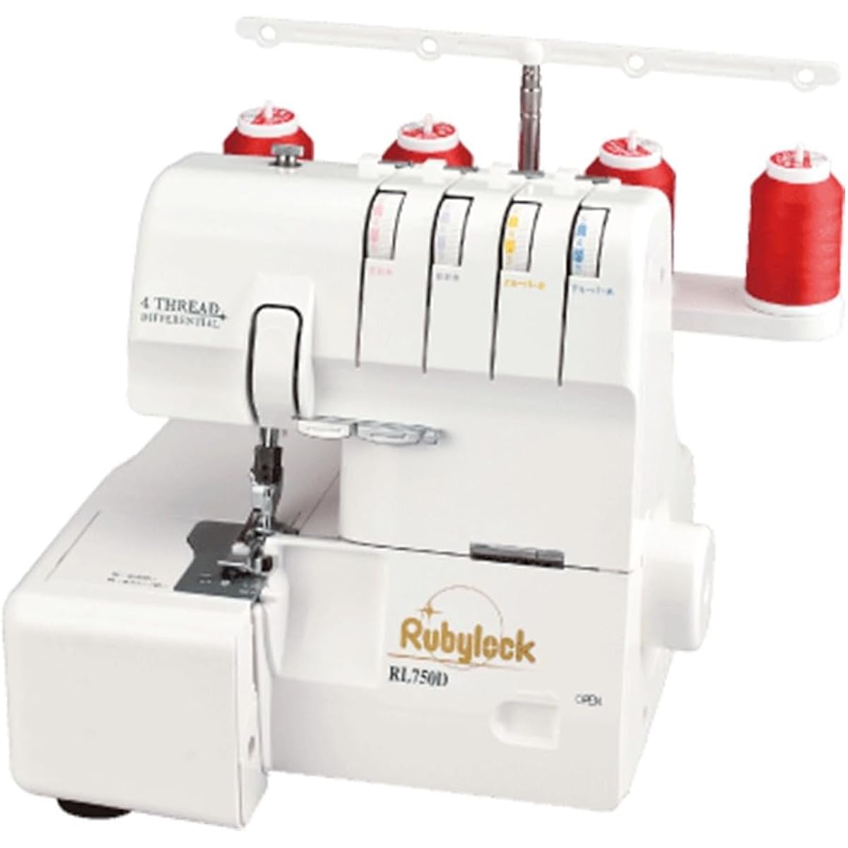 Toyo sewing machine Ruby Lock 750D 2 needle 4 thread differential