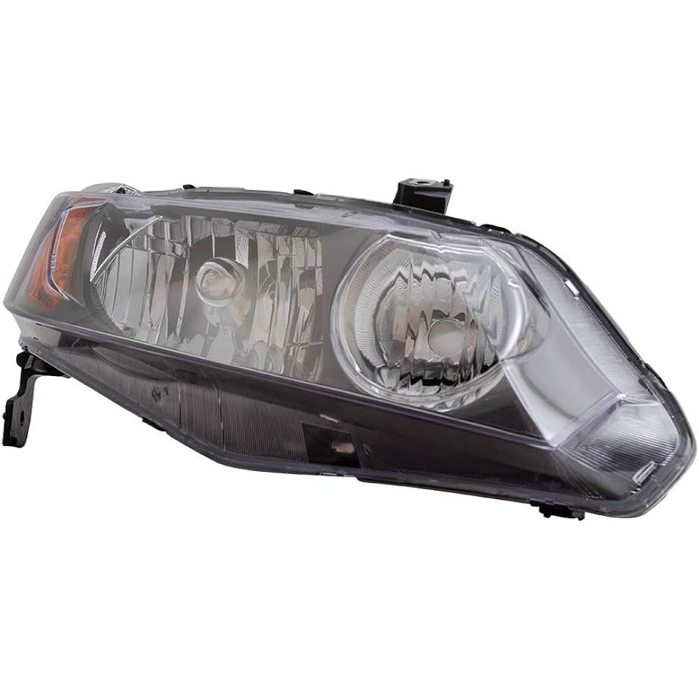 BROCK replacement pair halogen headlight set 2006-2008 Civic sedan 33151SNAA02 33101SNA02