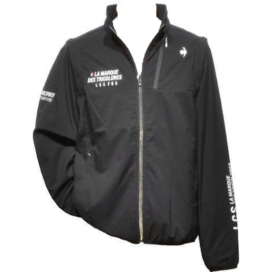 [Le Coq Sportif] Full Zip Blouson [Stretch Forcer] Standard 2WAY Water Repellent Windproof Sleeves Detachable Heat Navi Golf QGMWJK00 Men's