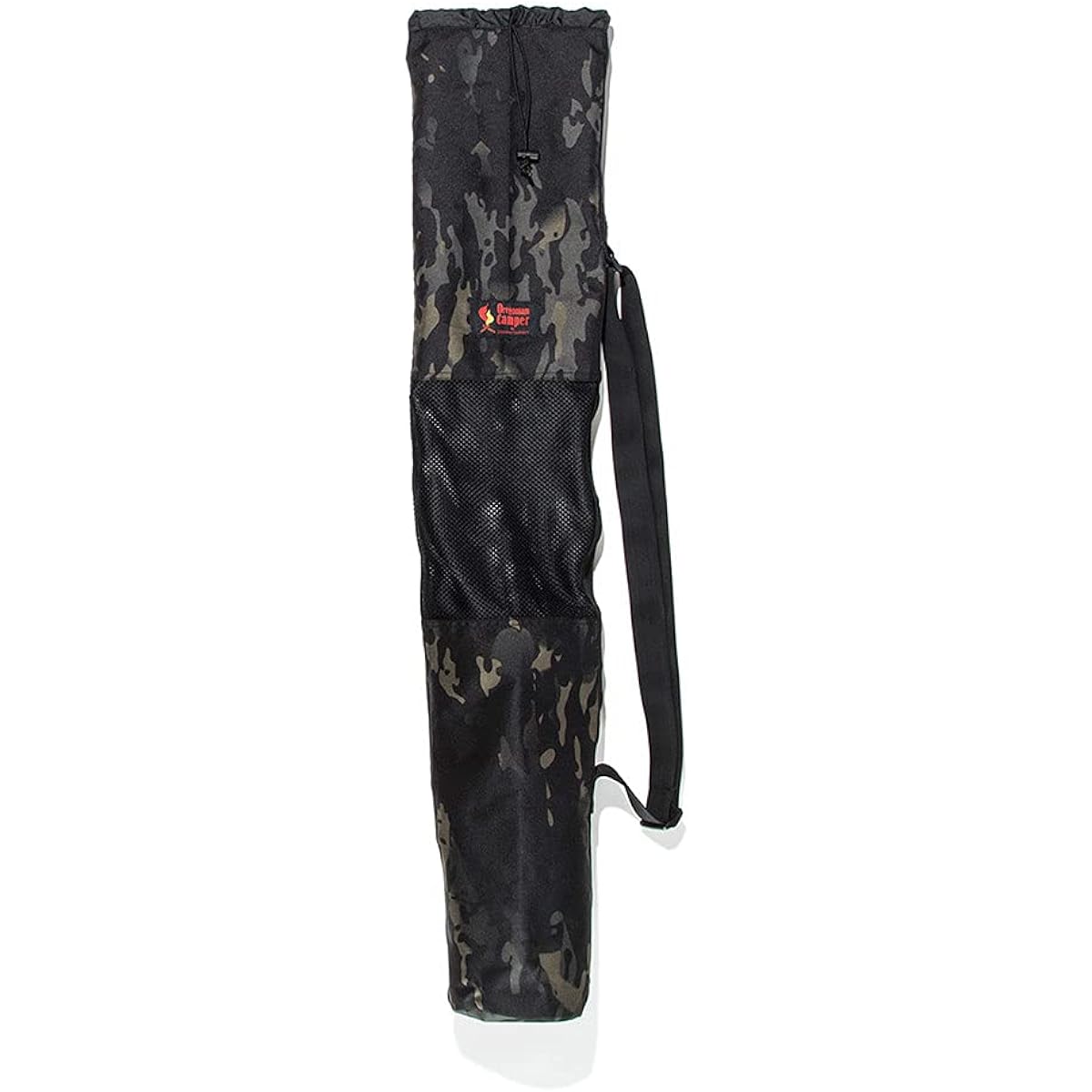 Pole carry case <Wolf Brown/Black Camo> OCB-2062 Φ15×105cm (#928427#928428 Oregonian Camper) (Black Camo)