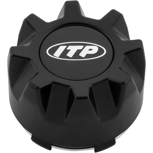 ITP Hurricane/Tornado Center Cap (4/110, 4/115, 4/137, 4/156) (Mat Black)