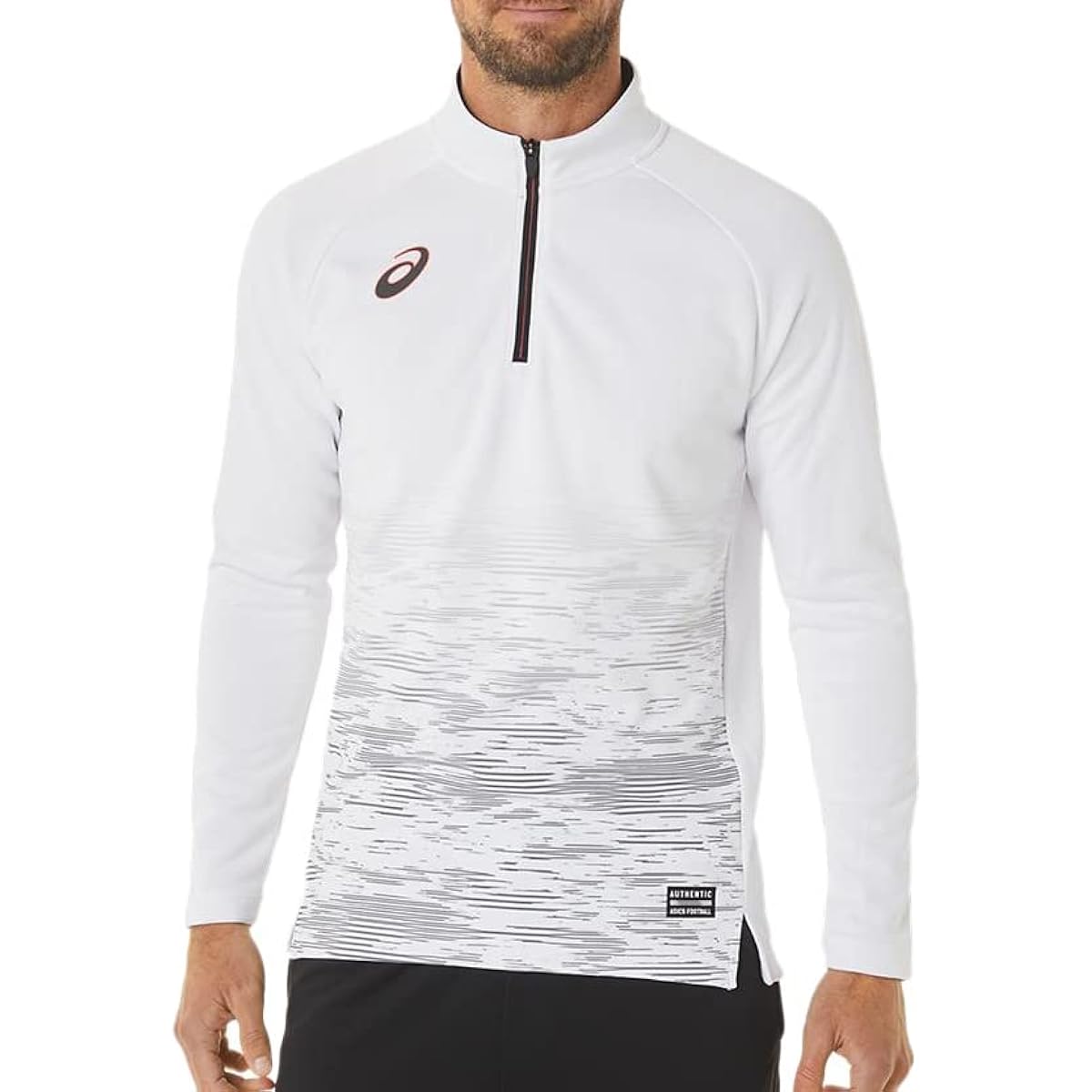 [ASICS] Soccer Wear Dry Half Zip Training Jacket 2101A176 Men's