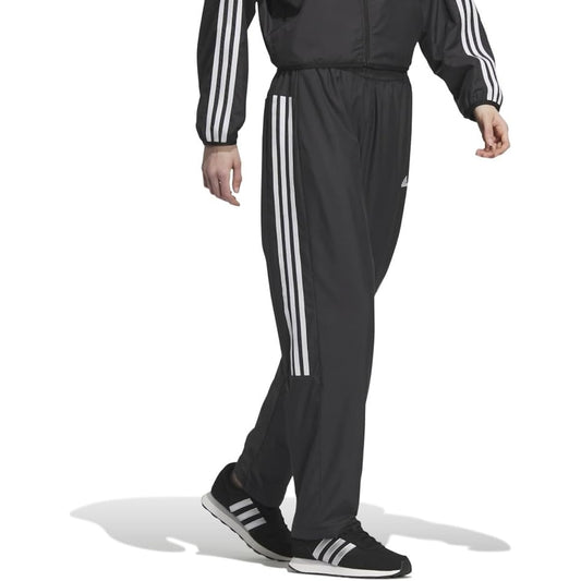 [Adidas] Jersey Bottom Team Color Block Loose Fit Windbreaker Pants IEH72 Women's
