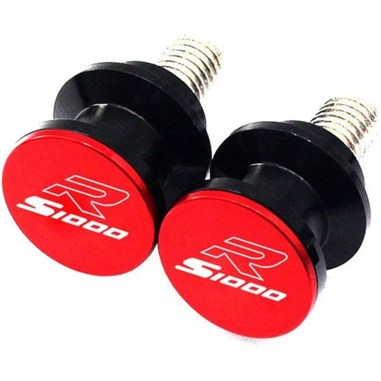 Stand Screw Slider Motorcycle Parts Swing Arm Spool Slider M8 Bracket Screw Slider Protector is very suitable for BMW S1000R S1000XR 2014-2020 (Color: S1000R Red)
