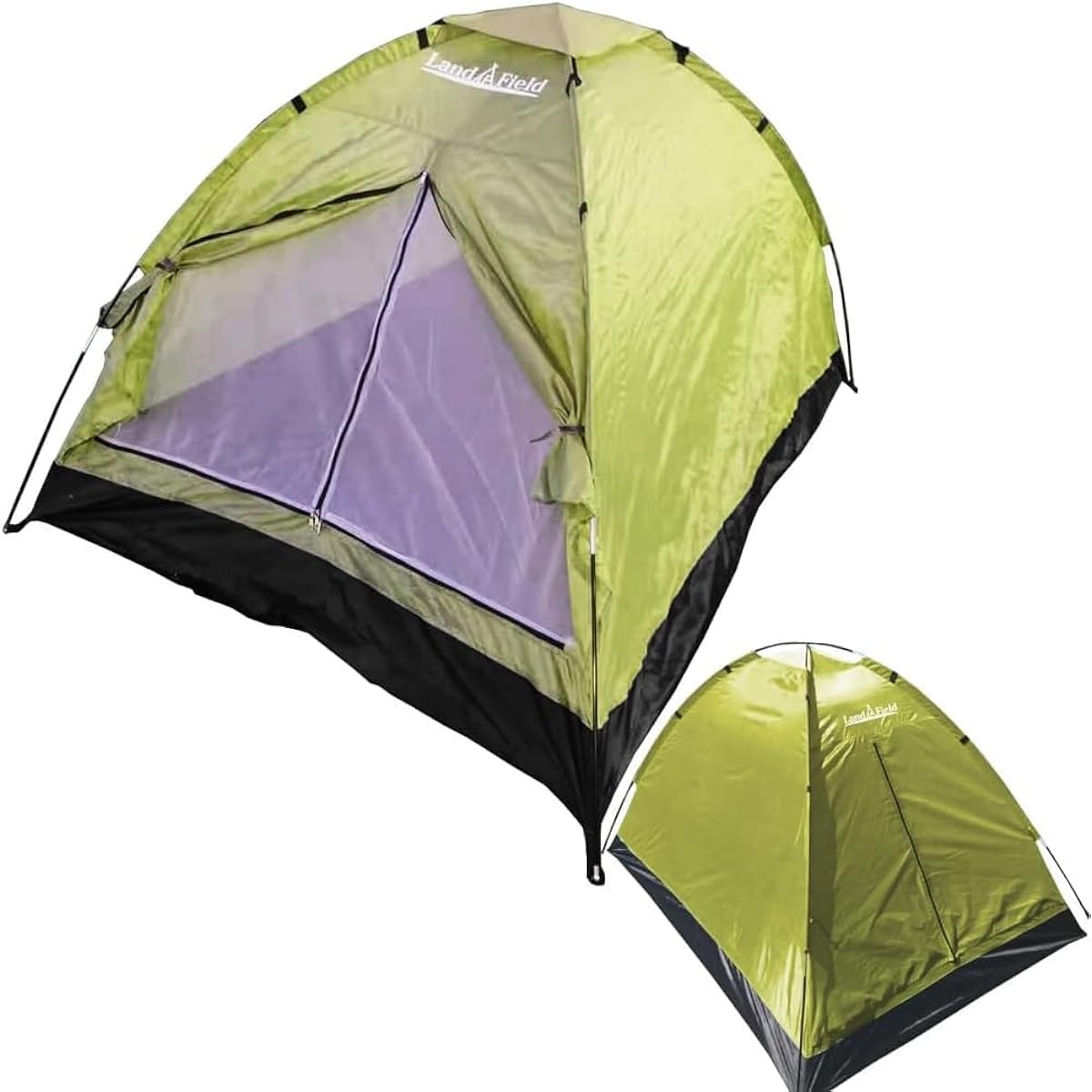 LandField Family Tent Simple Tent for 2 to 3 People Camping Leisure Outdoor LF-ST020