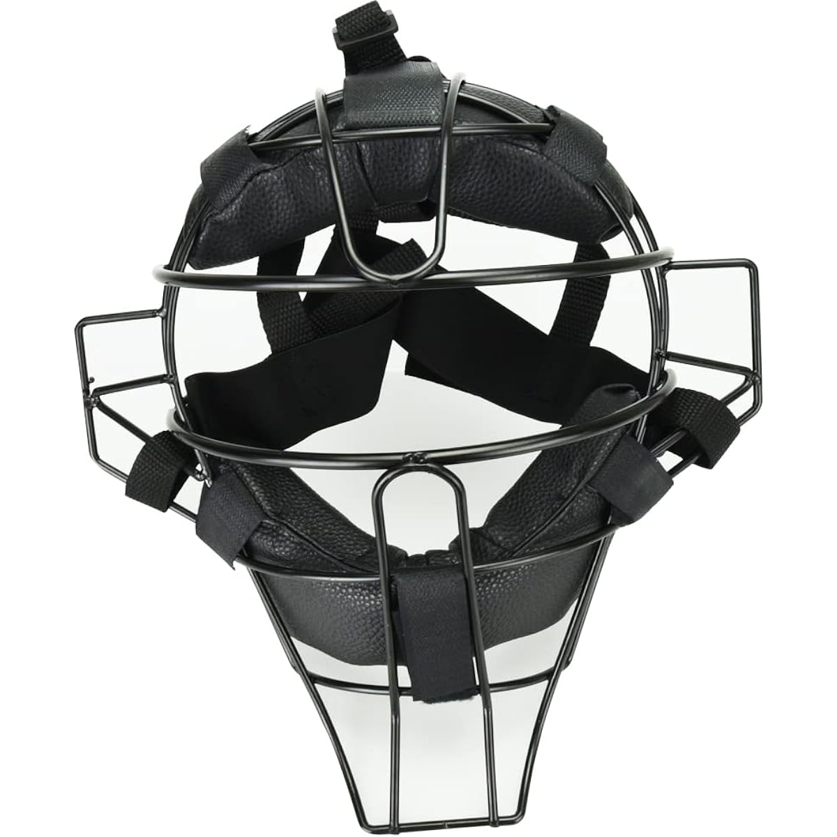 Baseball Face Protection Face Mask Catcher Mask Lightweight with Cushion Adjustable Size for Adults Practice