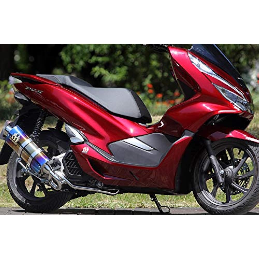 Special Parts Tadao (SP TADAO) Full Exhaust PCX125 (18-) JF81 Pure Sports Silent Version Titanium Blue JMCA Government Certification PURESPORT SilentVersion TitanBlue PC1-GE-36