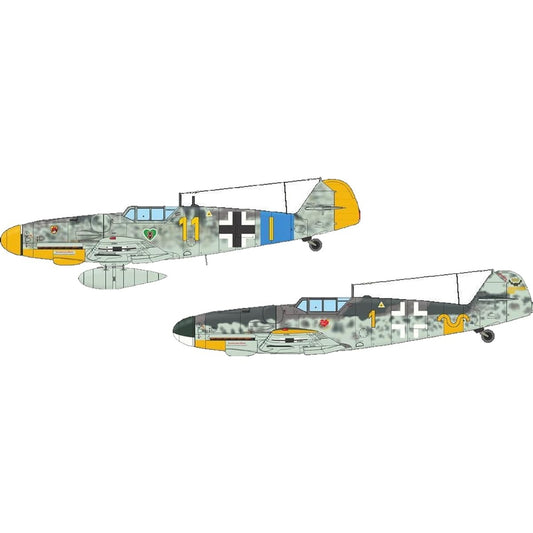 Eduard 1/72 Dual Combo Limited Edition Bf109G-5/6 Gustav Part 1 Plastic Model EDU2144