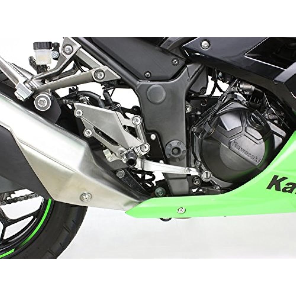 HURRICANE Step Offset Plate Black NINJA250 Z250 etc. HF5303