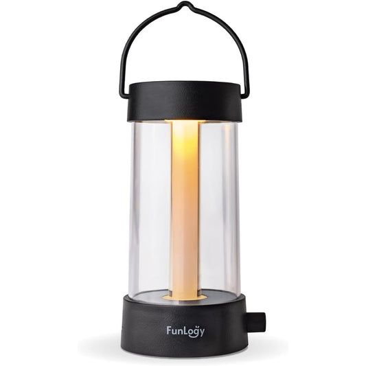 FunLogy Lantern (Lantern/LED Lantern) [Type-C Rechargeable/Stepless Dimming/Stepless Color Toning/Camping/Warm Color/Built-in Battery/Mobile Battery Compatible/IPX4/Japanese Brand]