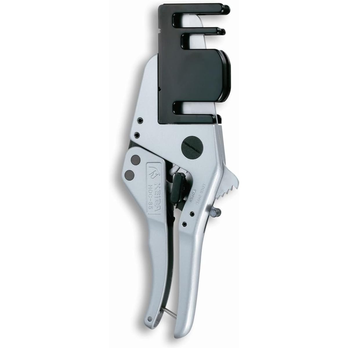 Maruto Hasegawa Works Keiba Handy Duct Cutter Ratchet Type HDC-85 Silver