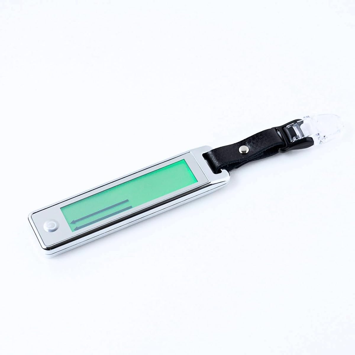 Golf green inclinometer & putter cover holder 2-way specification Eliminates 3 putts Reads the line between the ball and the cup on the green (Silver)