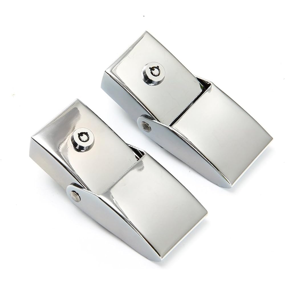 JECAR Aluminum Jump with JECAR Aluminum Follow Fedratch 2007-2018 JK JL & Unlimited Lob Consisser X Off Road Sports (Silver 1 Pair)