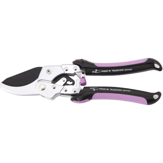 Mac Extendable Ratchet Pruning Shears Easy Branch Cutting Shears