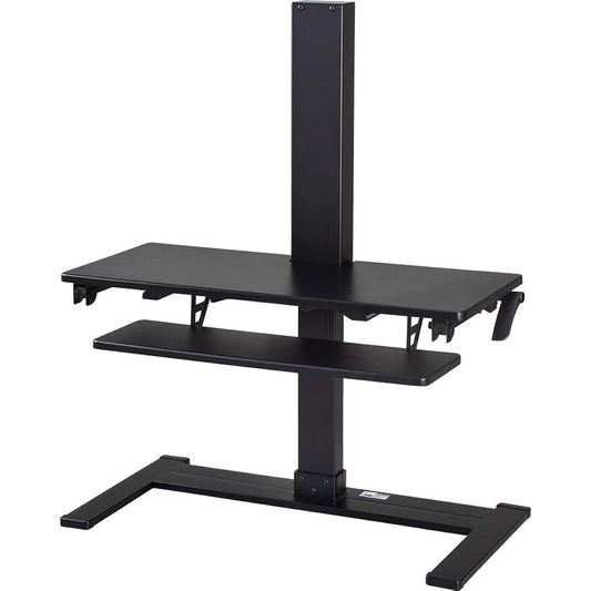 King Jim Elevating Desk Standing Desk Elevating Platform for Desk Black DSK10 Black