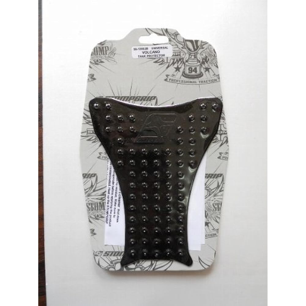 STOMPGRIP Tank Pad Universal 190X140/90mm VOLCANO Black 56-10002B