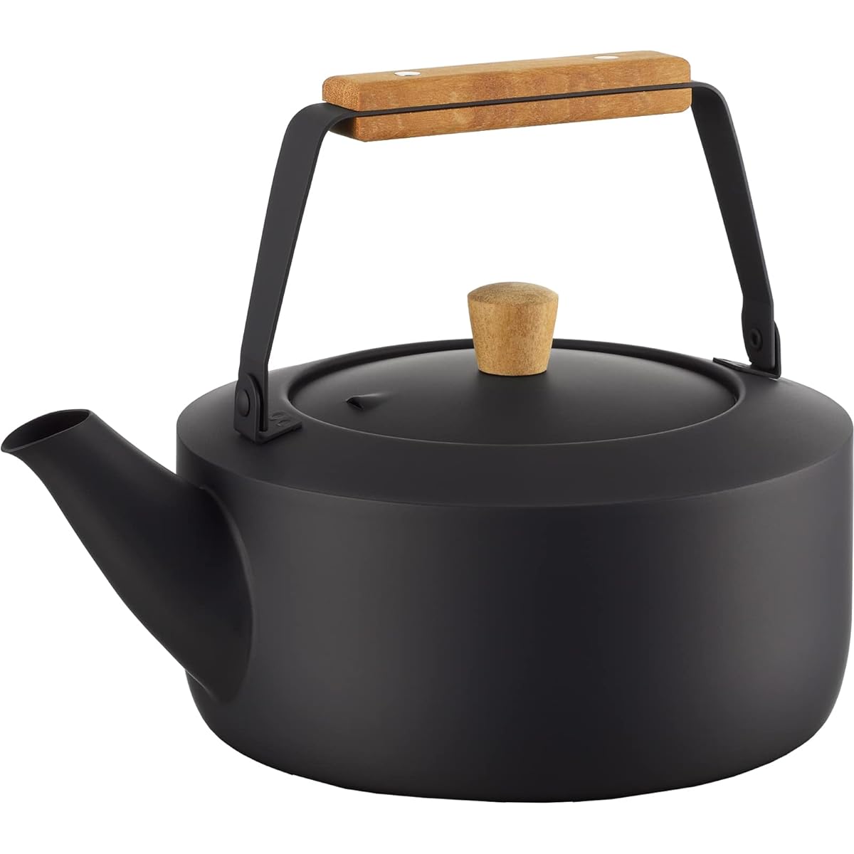 Miyazaki Seisakusho Tea Kettle (Large) 2.0L IH Compatible Black Kettle CHA-12