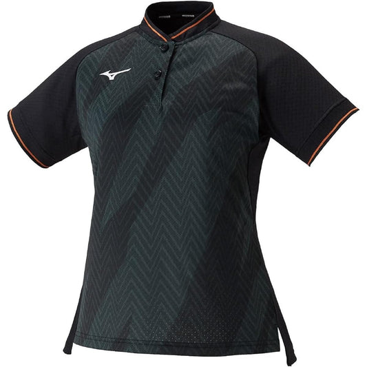 [Mizuno] Tennis Wear Dry Aeroflow Game Shirt Keep Light Highly Ventilated Dynamotion Fit 62JA2200 Women's
