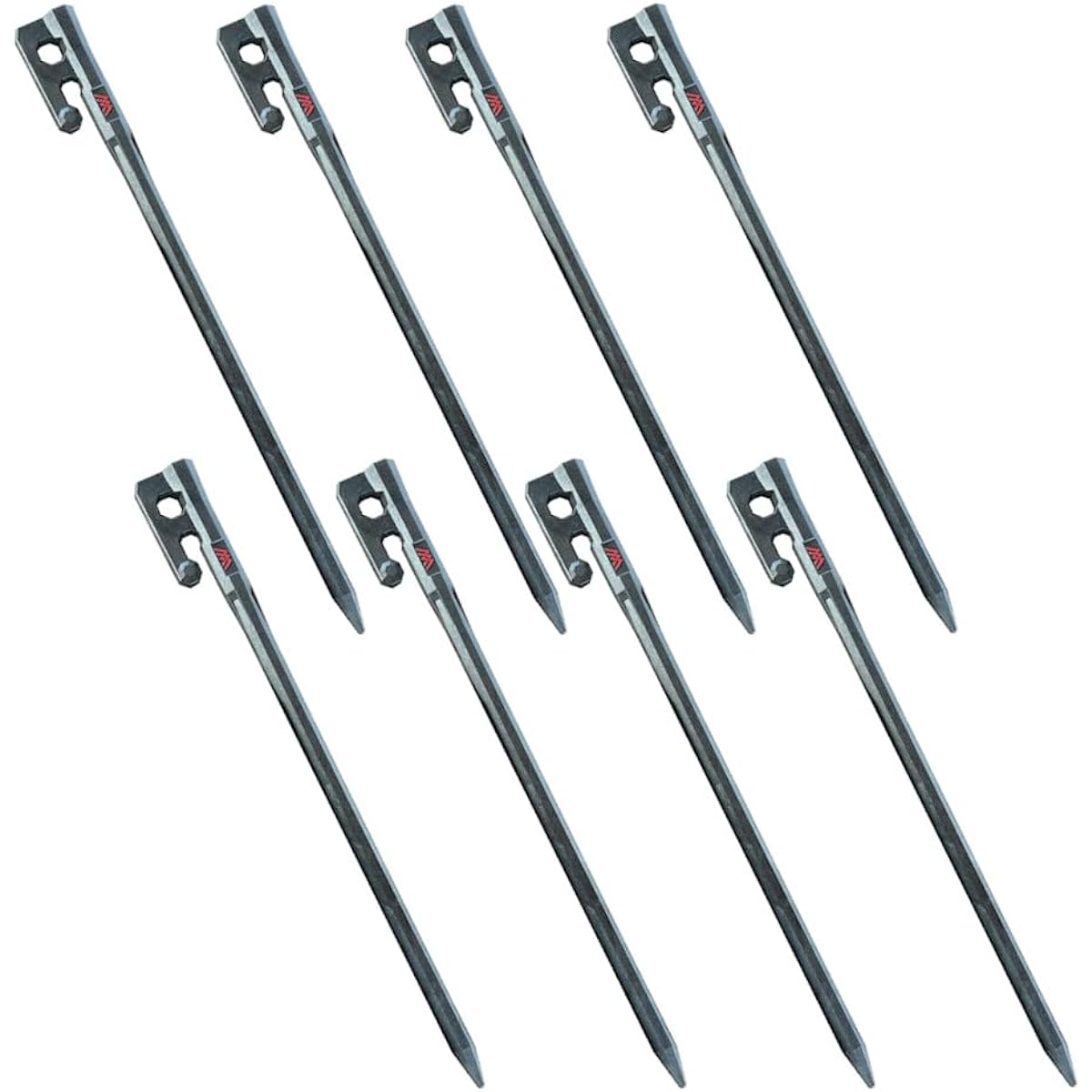 Strong Peg (Carbon (CFRTP) Lightweight Camping Peg) 300mm Set of 8 MCCA-SP300-8