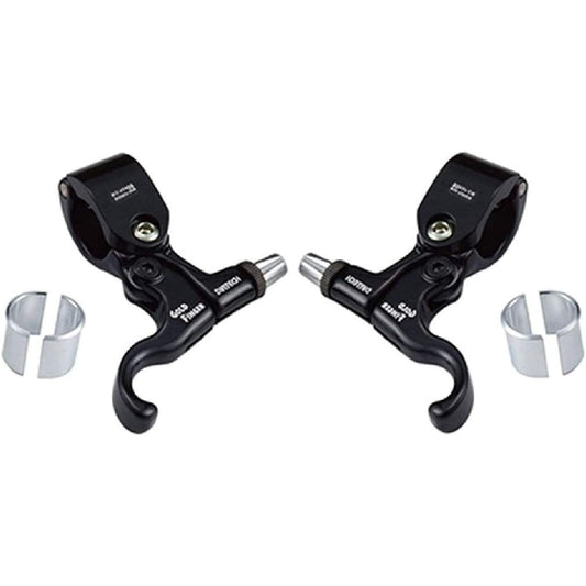 DIA-COMPE TECH99 GOLD FINGER Brake Lever Left and Right Set (25.4/22.2) Black/Black Lever 98T99DSAB