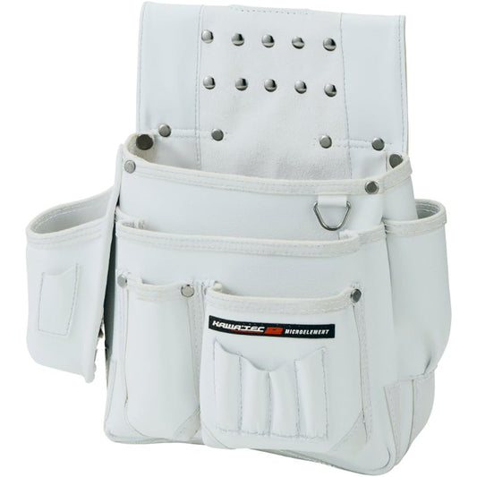 Prostar temporary frame nail bag with ink pot holder small KE-801W white