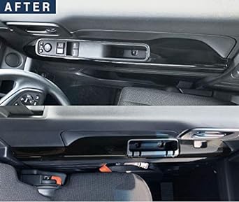 Samurai Produce Honda N-VAN Exclusive Window Switch Base Panel 2P Piano Black