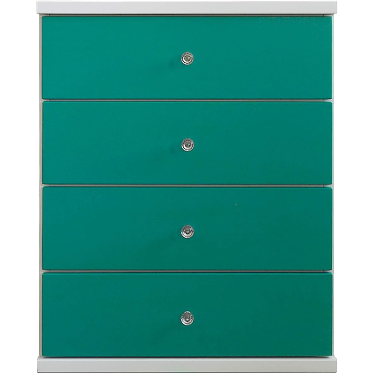 Sekikagu Chest 60cm Width 4 Tiers Turquoise nakakei Candy 342106