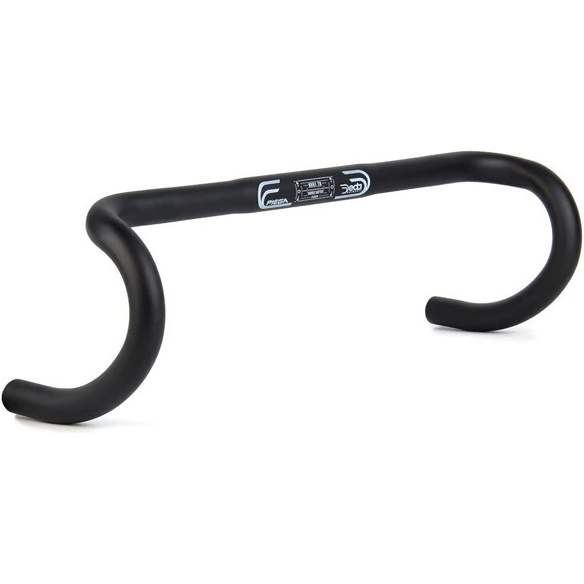 DEDA PIEGA RHM BLK 26.0/400/Drop: 130mm/Reach: 75mm/Drop Handlebar