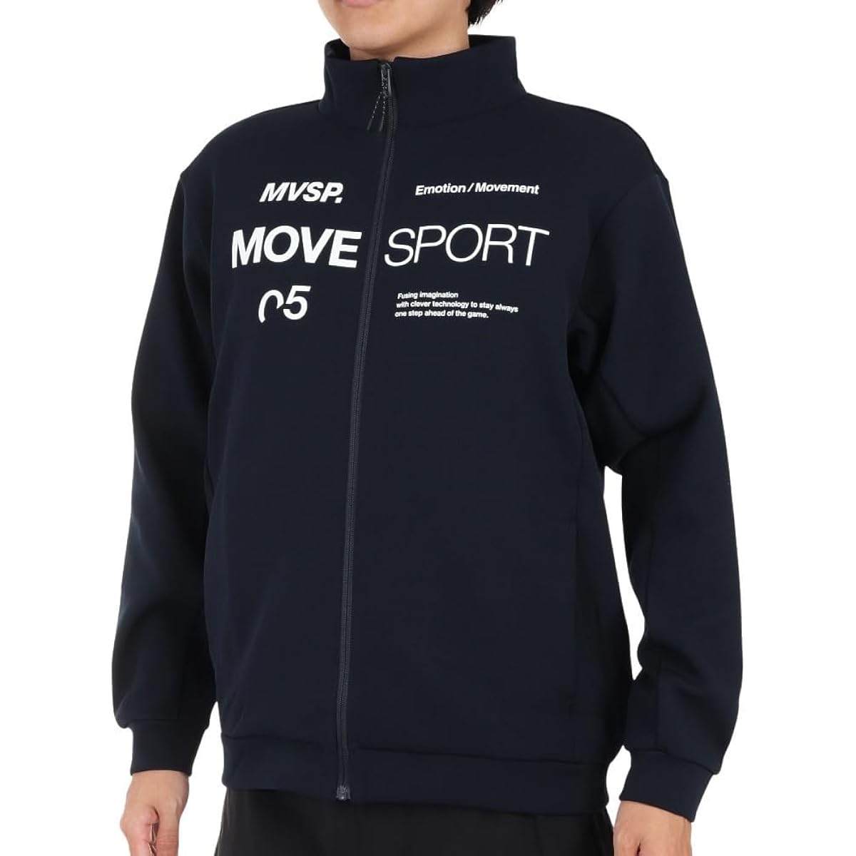 [DESCENTE] Sweat Jersey Jacket Stand S.F.TECH MOVESPORT MVSP Stretch Sweat Absorbent UV CUT (UPF50+) Training Comfortable Men's