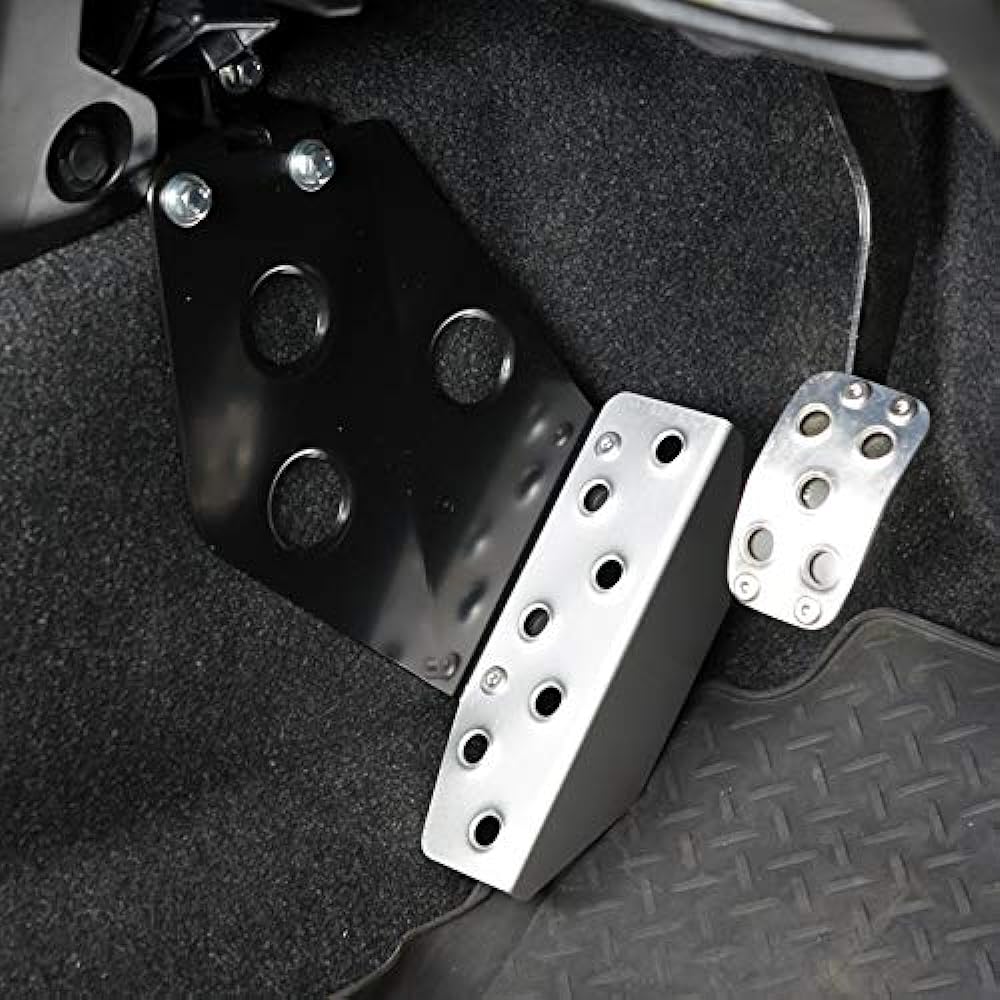 [APIO:4026-06C] Aluminum AT Pedal Set, Jimny JB64, JB74 For Automatic Cars (MT Cars Not Available)/Footrest Sold Separately