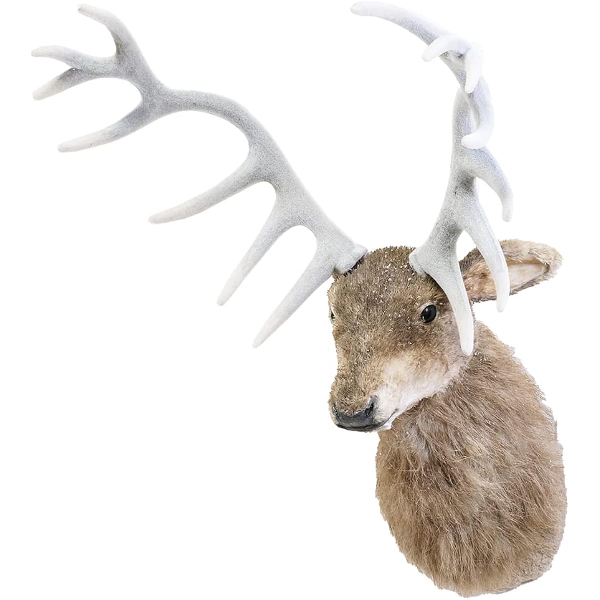 Green House CM Big Ornament Reindeer Head Natural Mini CM1430