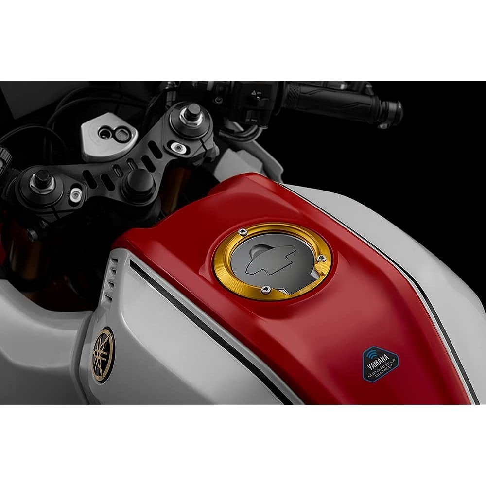 BIKERS Fuel Cap Ring YZF-R25 MT-25 Machined Aluminum Light Gold BK-Y0432-LGD