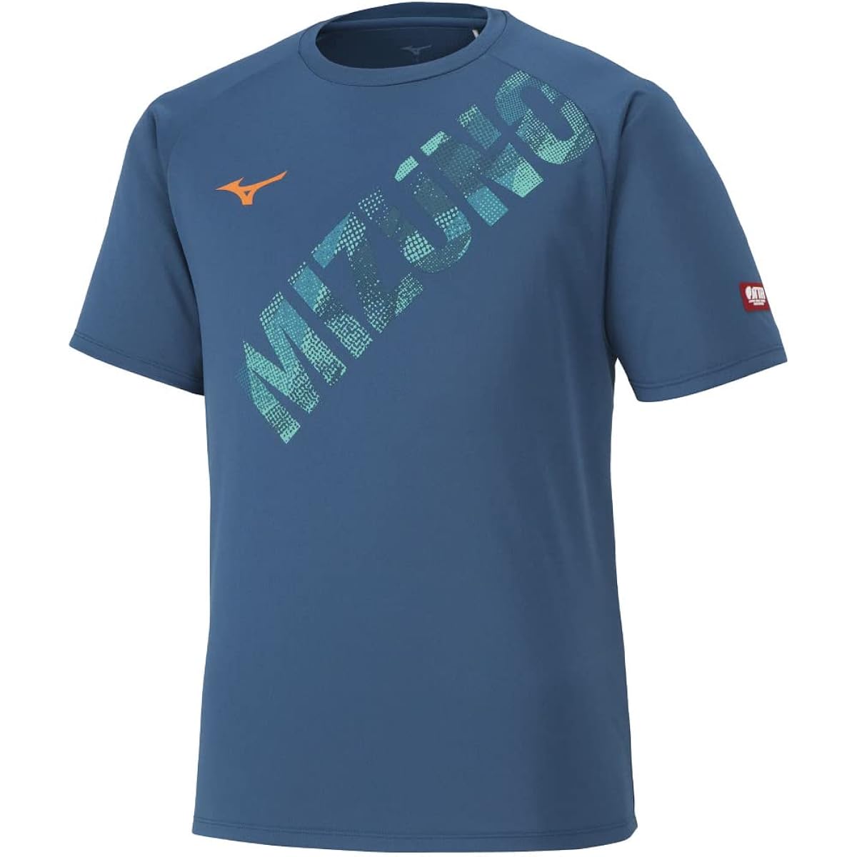 [Mizuno] Table Tennis Wear Game Shirt, Short Sleeve, U-Neck, Unisex, Sweat Absorbent, Quick Drying, JTTA Officially Approved, 82JAA112