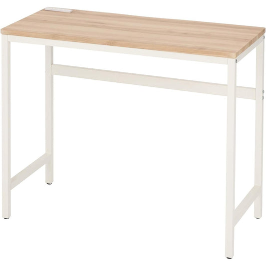 Takeda Corporation [Computer desk, office, 2 outlets included] Vintage Natural 90 x 40 x 72 cm Vintage style smart desk 90 T0-SD90VNA