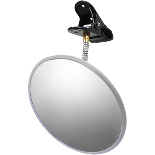 Shinei Bussan Security Mirror (Indoor) Clip Type Gray Frame Round 310Φ Curved Surface (R) 850mm H-30K