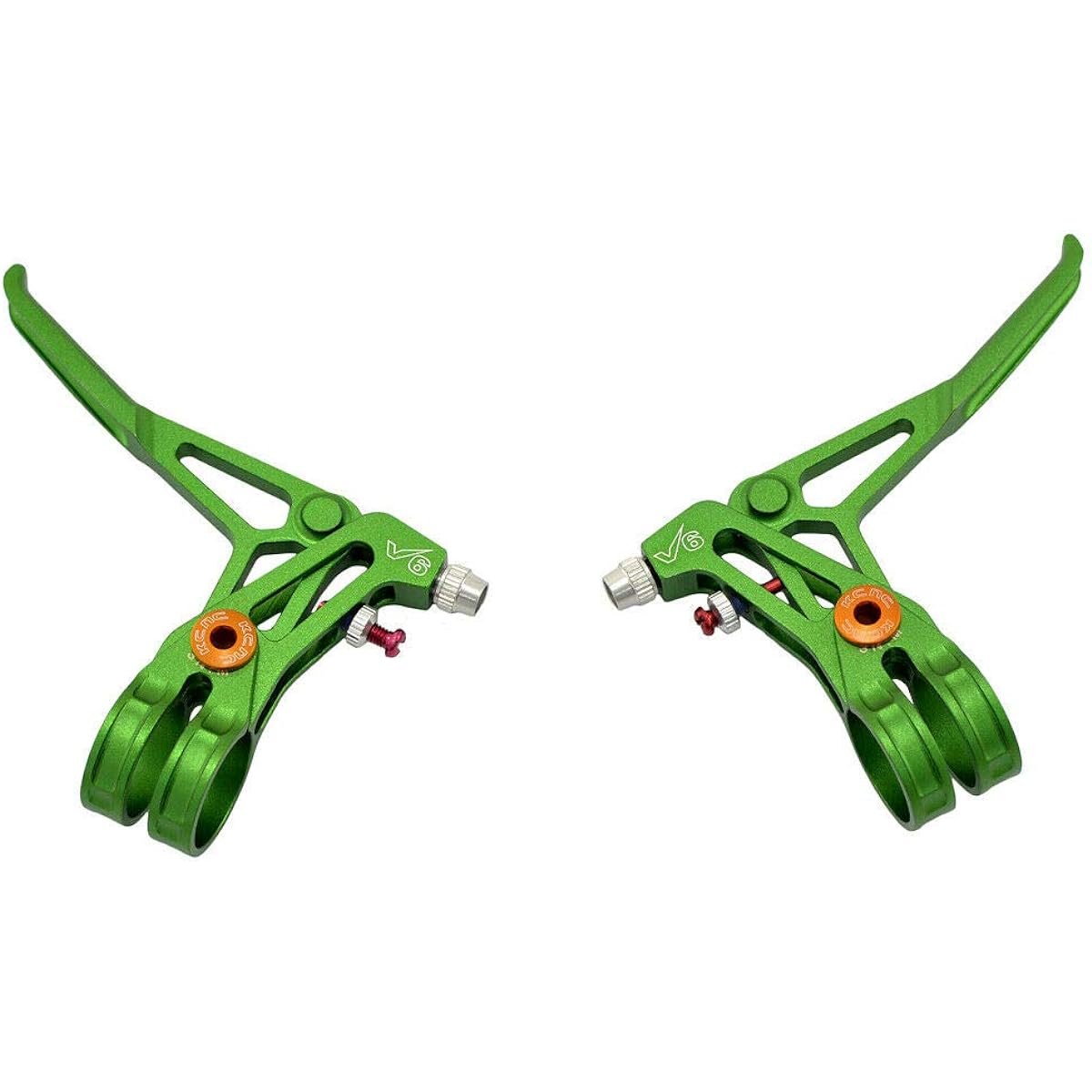 KCNC V6 Fully CNC Machined MTB Brake Lever, 66g, Green, SK2127