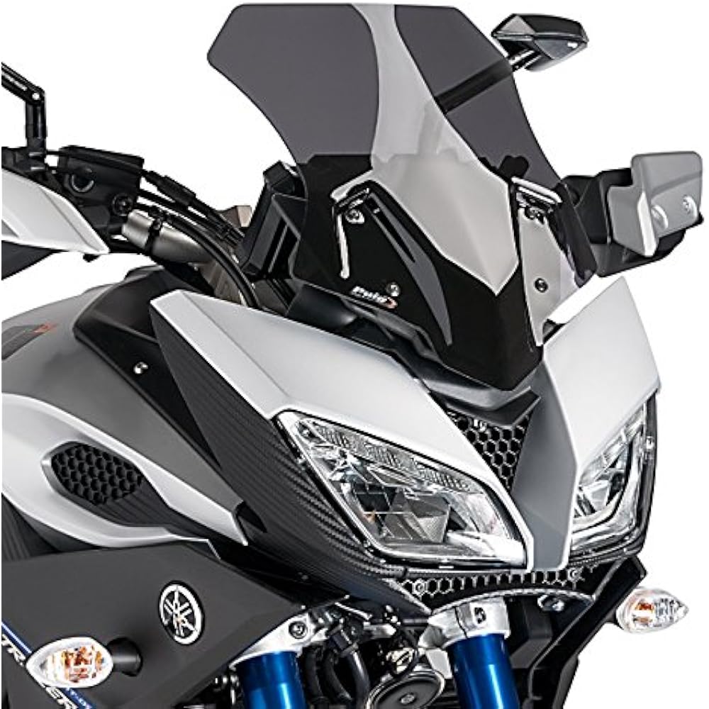 Puig Racing Screen (RACING-SCREEN) Dark Smoke YAMAHA MT-09 TRACER (15-) puig-7645F