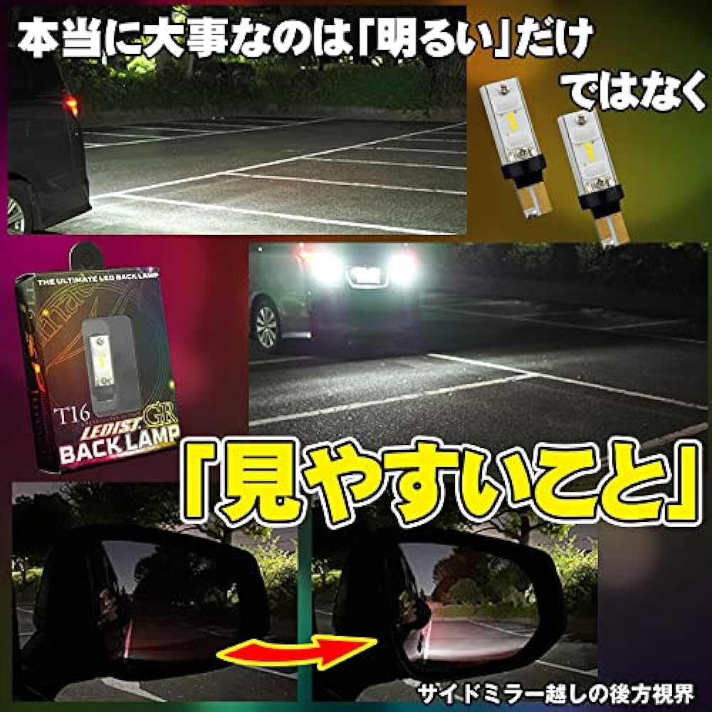 Junack LEDIST GR Back Lamp (T16) LBBC-1 White