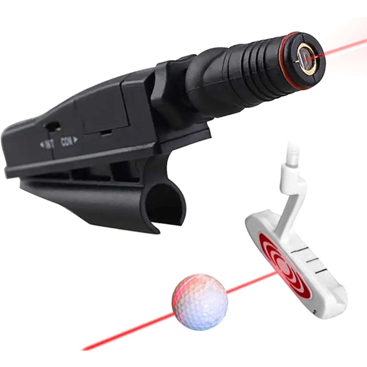 [Supervised by PGA Teaching Professional] Putter Golf Practice Equipment Putter Practice Laser Coach Putting Practice Putting Practice Japanese Instruction Manual Included