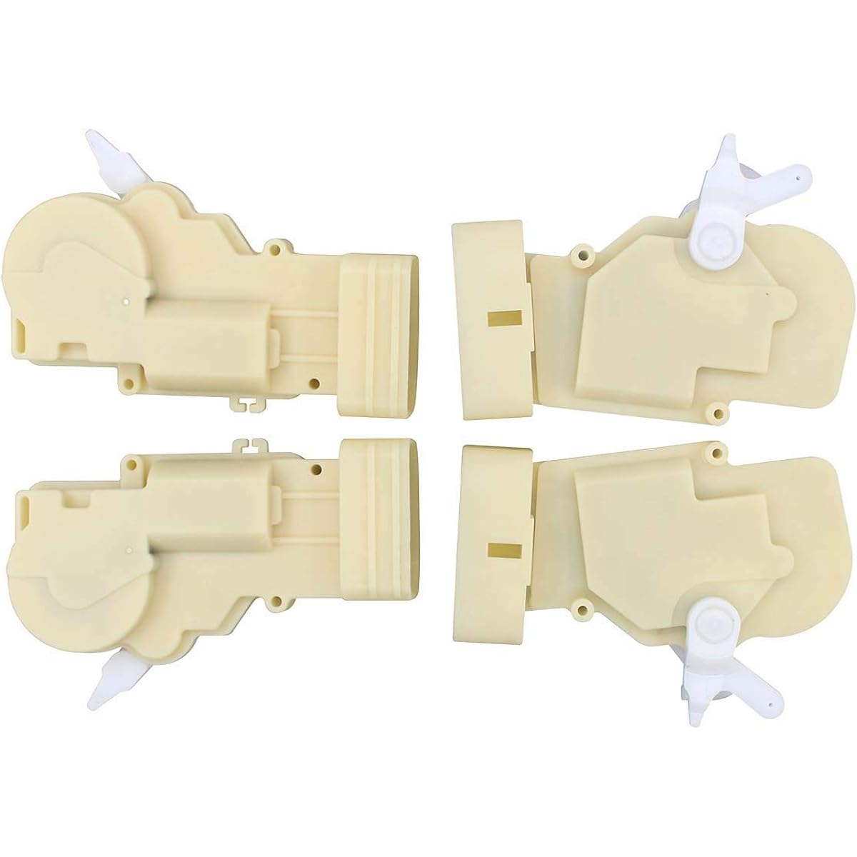 NEWYALL 4 Pack Frontoria left and right drivers & passenger seat side Powered Alock actuator