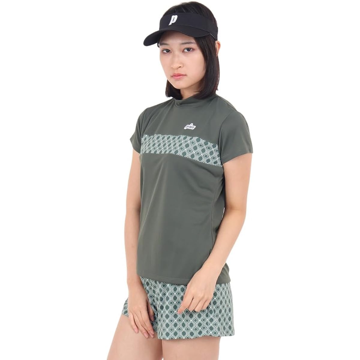 [Prince] Women's Short Sleeve Shirt WF3082