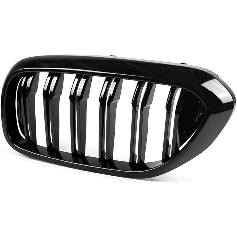 Zealhot Front Kidney Grille for BMW G30 G31 G38 5 Series 525i 530i 540i 550i Black Kidney Grill 2018-2020 (Polished (Double))