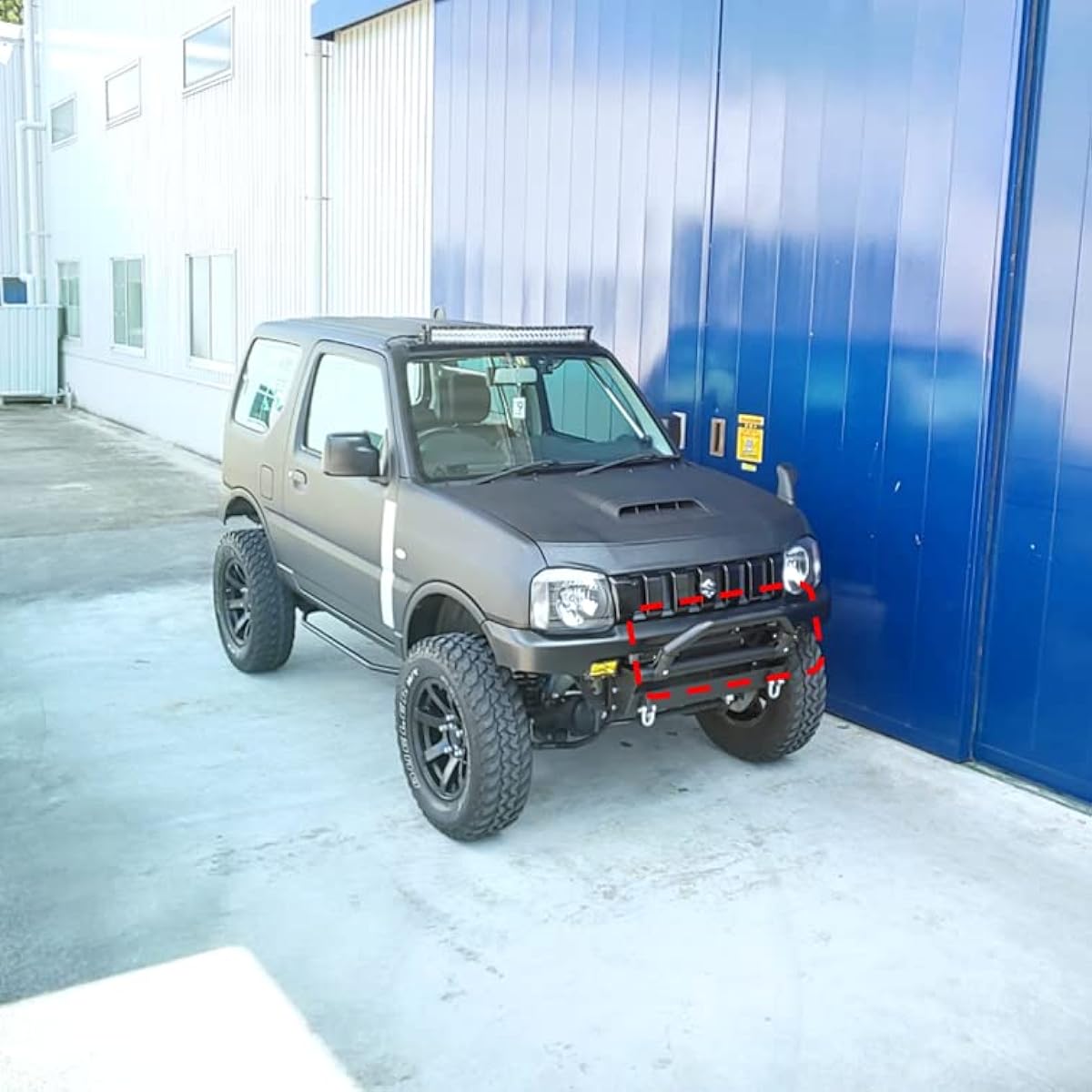 JA11 JA12 JA22 JB23 Jimny Bumper Options B-type