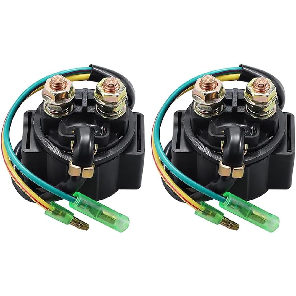 Starter Solenoid Relay 1/2pcs Motorcycle Starter Solenoid Relay For Kawasaki KZ 1100 1000 900 750 700 650 550 440 400 250 200 KLT200 Duxter KLT250