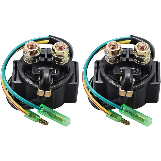 Starter Solenoid Relay 1/2pcs Motorcycle Starter Solenoid Relay For Kawasaki KZ 1100 1000 900 750 700 650 550 440 400 250 200 KLT200 Duxter KLT250