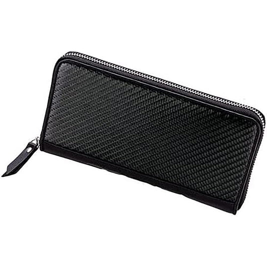 TRD/TOYOTA Real Carbon Long Wallet (BLACK) Product Number: MS025-00008