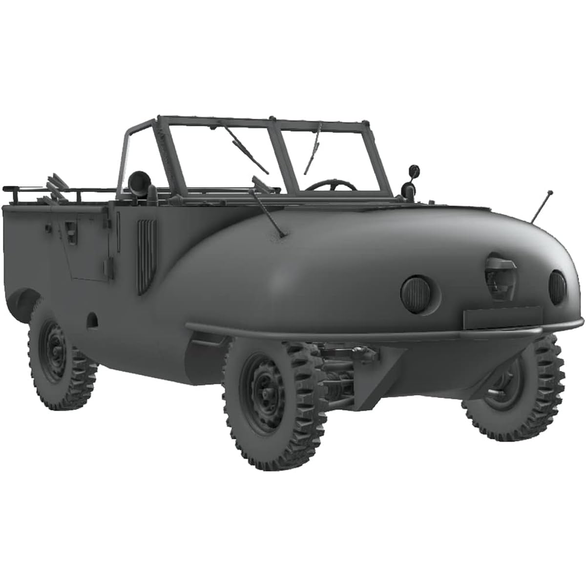 Das Werk 1/35 German Army Trippel SG 6/38 Amphibious Vehicle Plastic Model USCDW35012